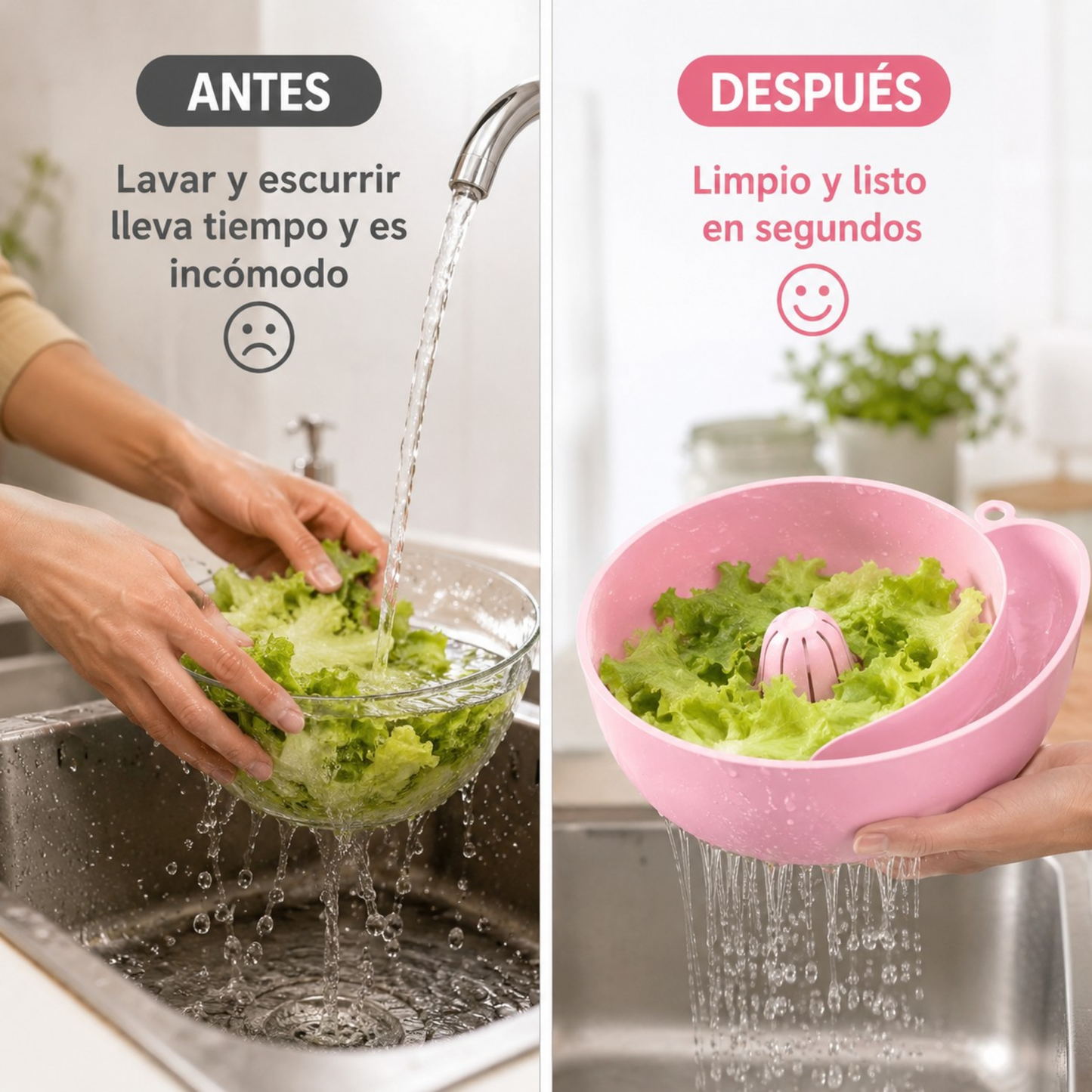 Lavador y Escurridor 4 en 1