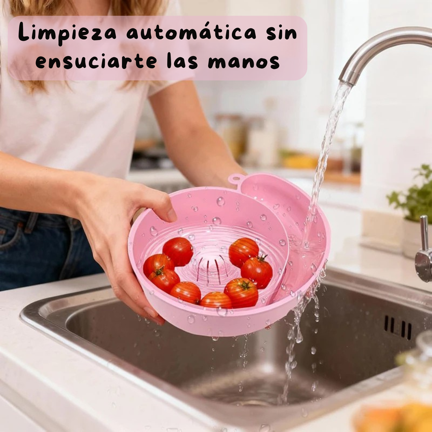 Lavador y Escurridor 4 en 1